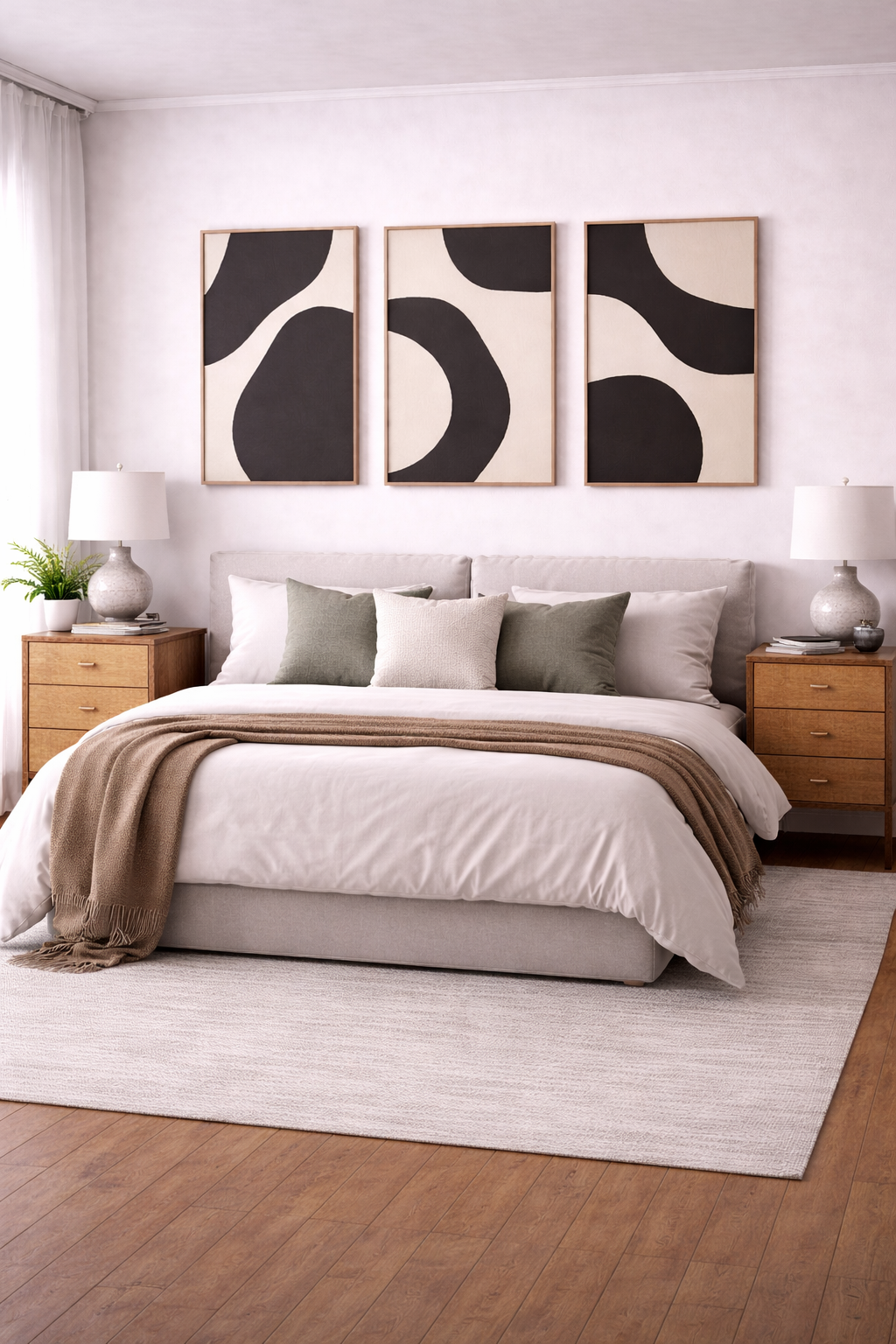 Premium Abstract Wall Art for Sofa Wall