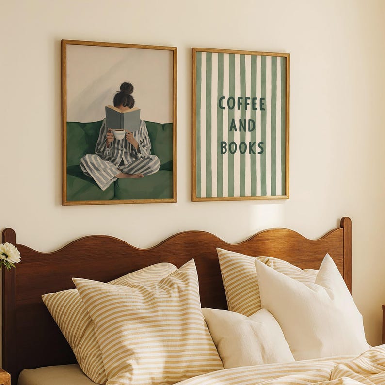 Modern Artwork Frames for Elegant Bedroom Styling