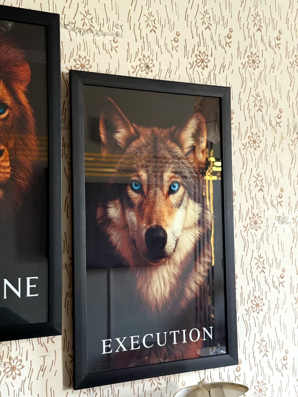 Wooden Frames with Motivational Animal Quotes for Bold Walls