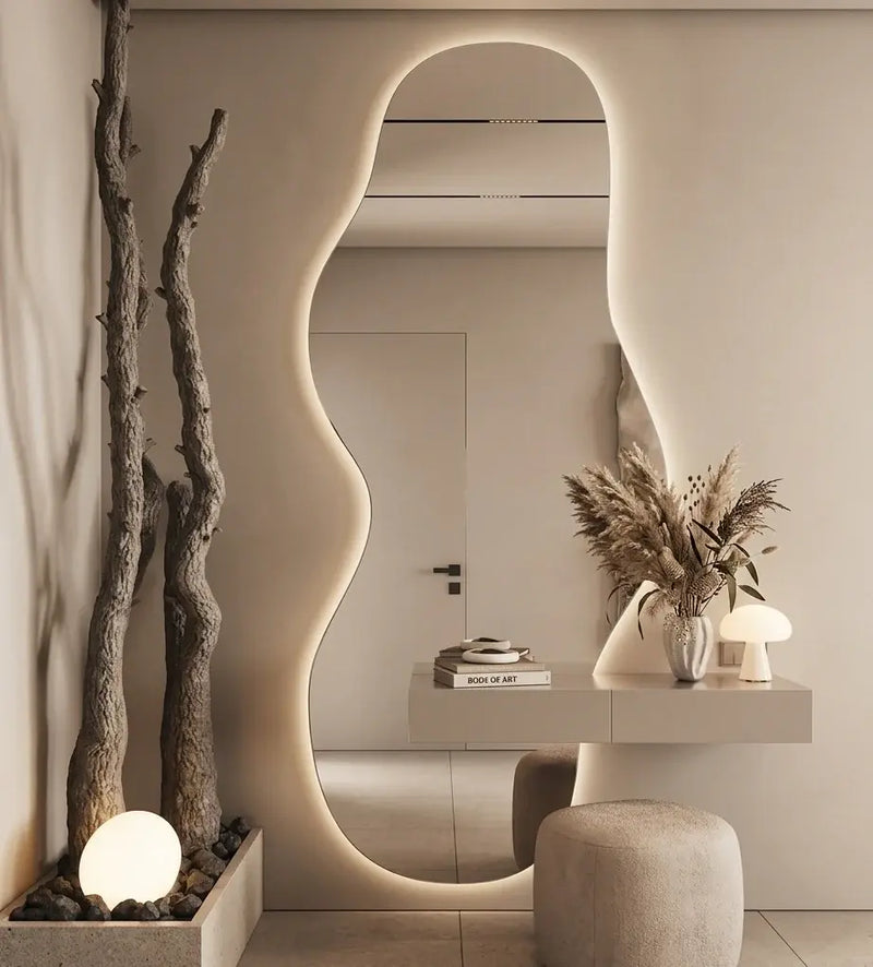 Console LED Mirror Pakistan — Smart Touch Lighted Entryway Mirror for Hallway & Living Room by Decorsz