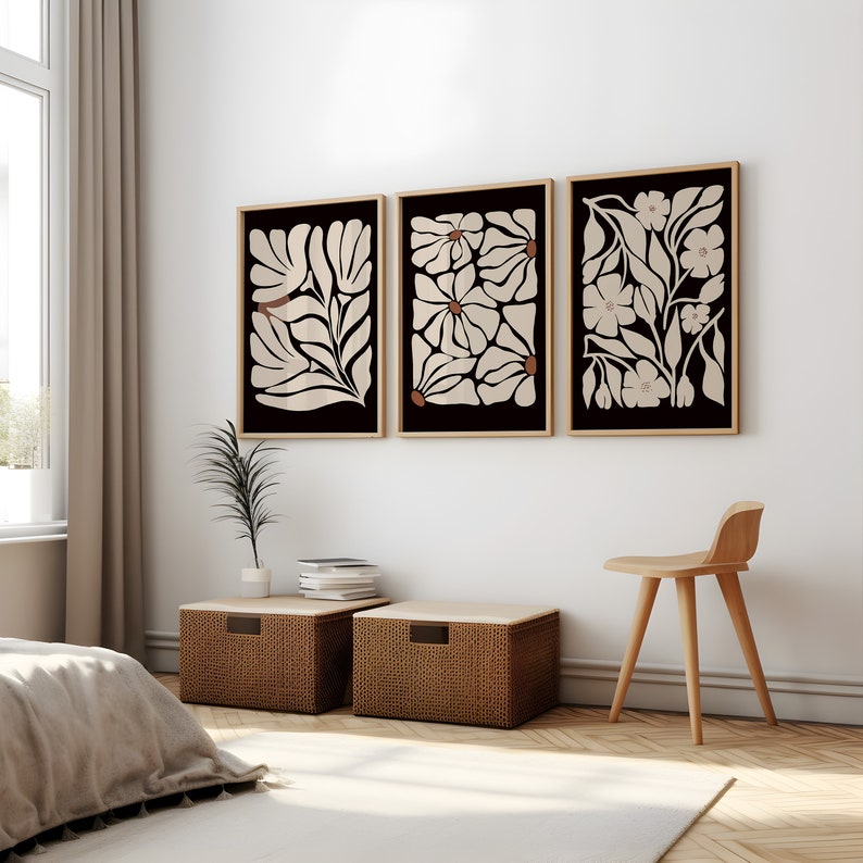 Flower Wall Frames Pakistan Collection — Nature Inspired Canvas & Framed Wall Art by Decorsz