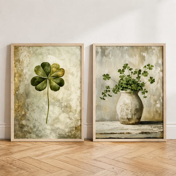 minimalist botanical wall art Pakistan Set of 2 Pakistan — Nature Canvas & Framed Wall Art by Decorsz