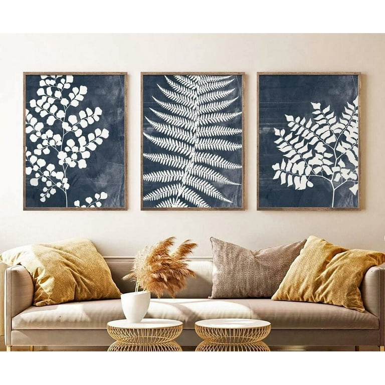 Botanical Wall Frames Set of 3 Pakistan — buy wall frames online Pakistan Canvas & Framed Wall Art by Decorsz