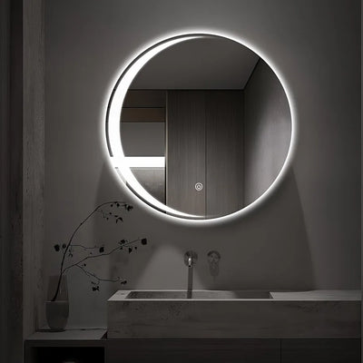 Premium LED Bathroom Mirror – Smart Touch (Model D34)