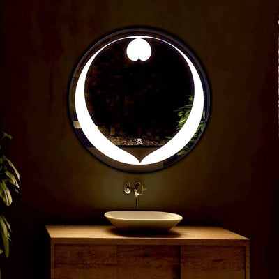 Premium LED Bathroom Mirror – Smart Touch (Model D34)