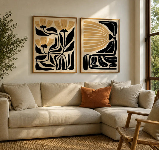 Soft Botanical Wall Frames for Warm Modern Interiors (Copy)