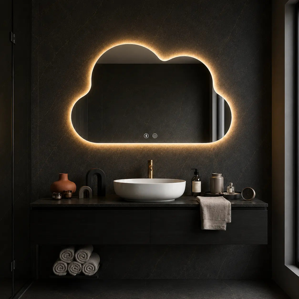 Decorative Mirror for Wall with LED Light for Modern Interiors