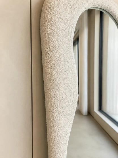 Sleek Floor Standing Mirror for Elegant Bedroom & Living Rooms