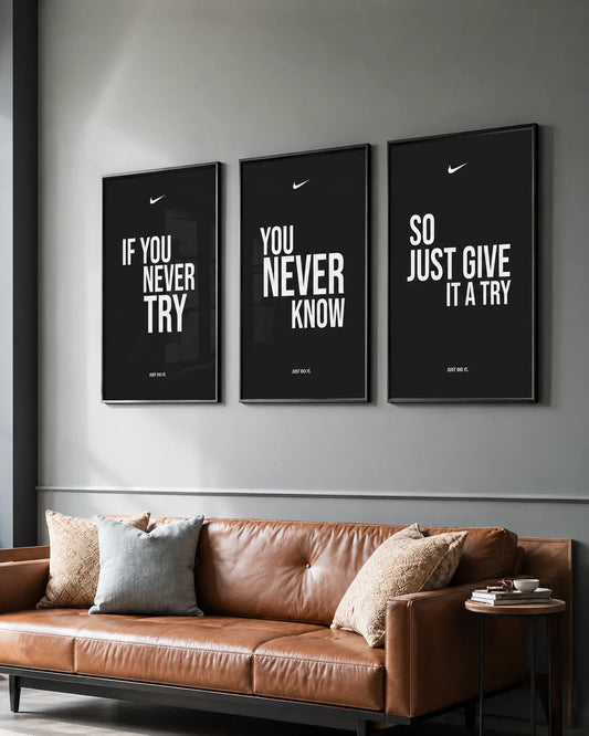 Picture Frames with Motivational Quotes for Modern Walls