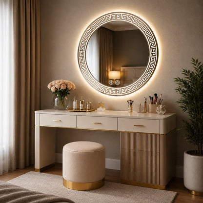 Luxury Makeup Mirrors with Lights for Elegant Vanity Setup