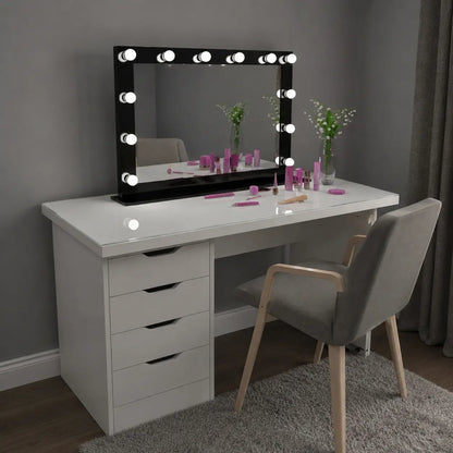 hollywood mirror pakistan black vanity mirror with lights for dressing table