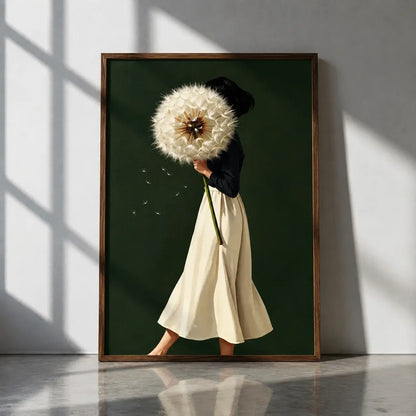 Modern Floral Wall Art Frame for Elegant Interiors