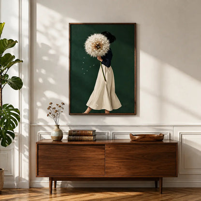 Modern Floral Wall Art Frame for Elegant Interiors