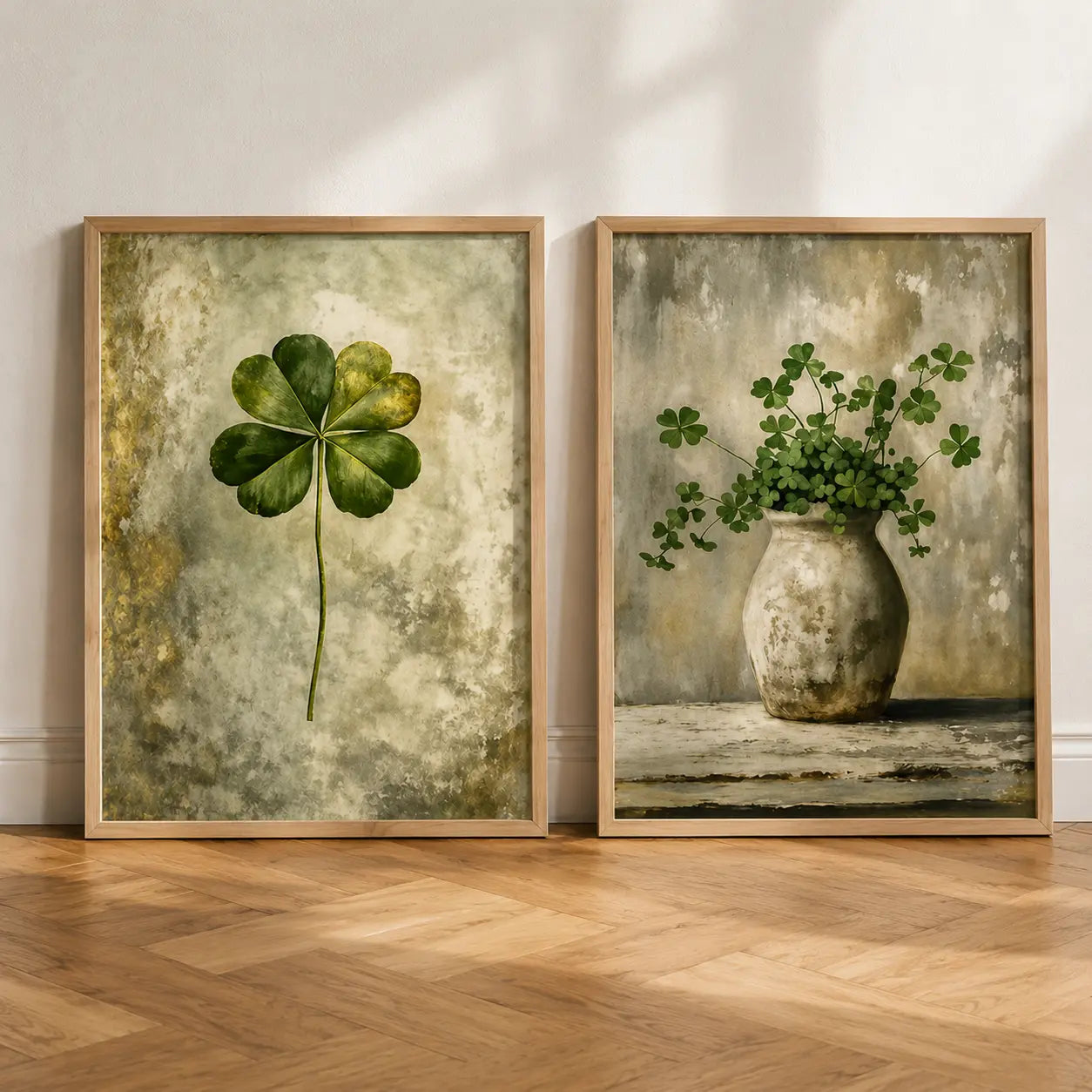 Botanical Wall Frames Pictures for Soft Natural Interiors