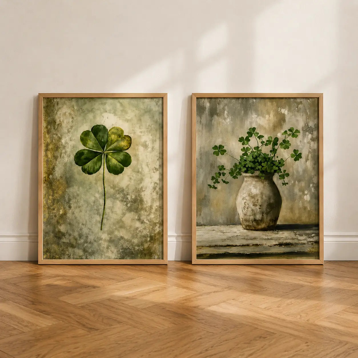 Botanical Wall Frames Pictures for Soft Natural Interiors