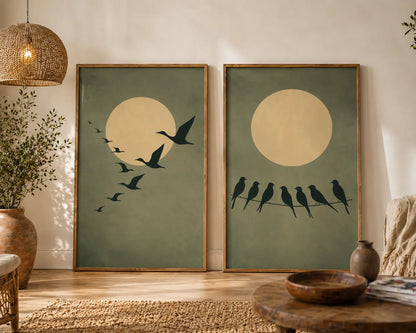 Modern Artwork Frames for Elegant Bedroom Styling