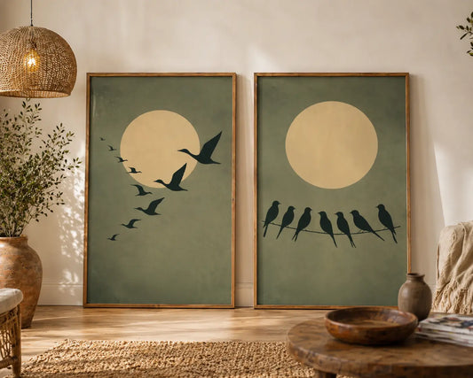 Modern Artwork Frames for Elegant Bedroom Styling