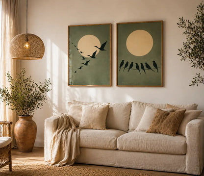 Modern Artwork Frames for Elegant Bedroom Styling