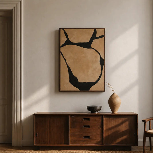 Organic Loop Design Abstract Wall Decor for Modern Homes