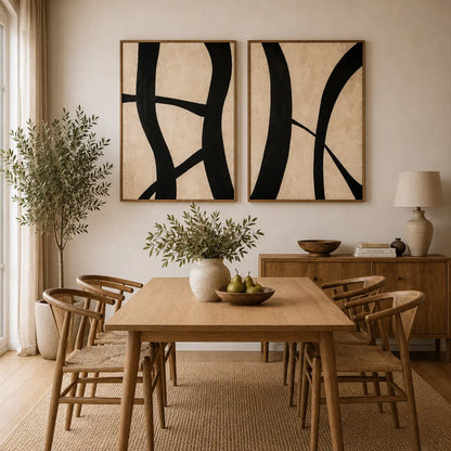 Premium Abstract Wall Frames for Modern Bedrooms