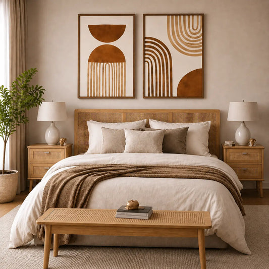 Minimal Bedroom Wall Art for Modern Interiors