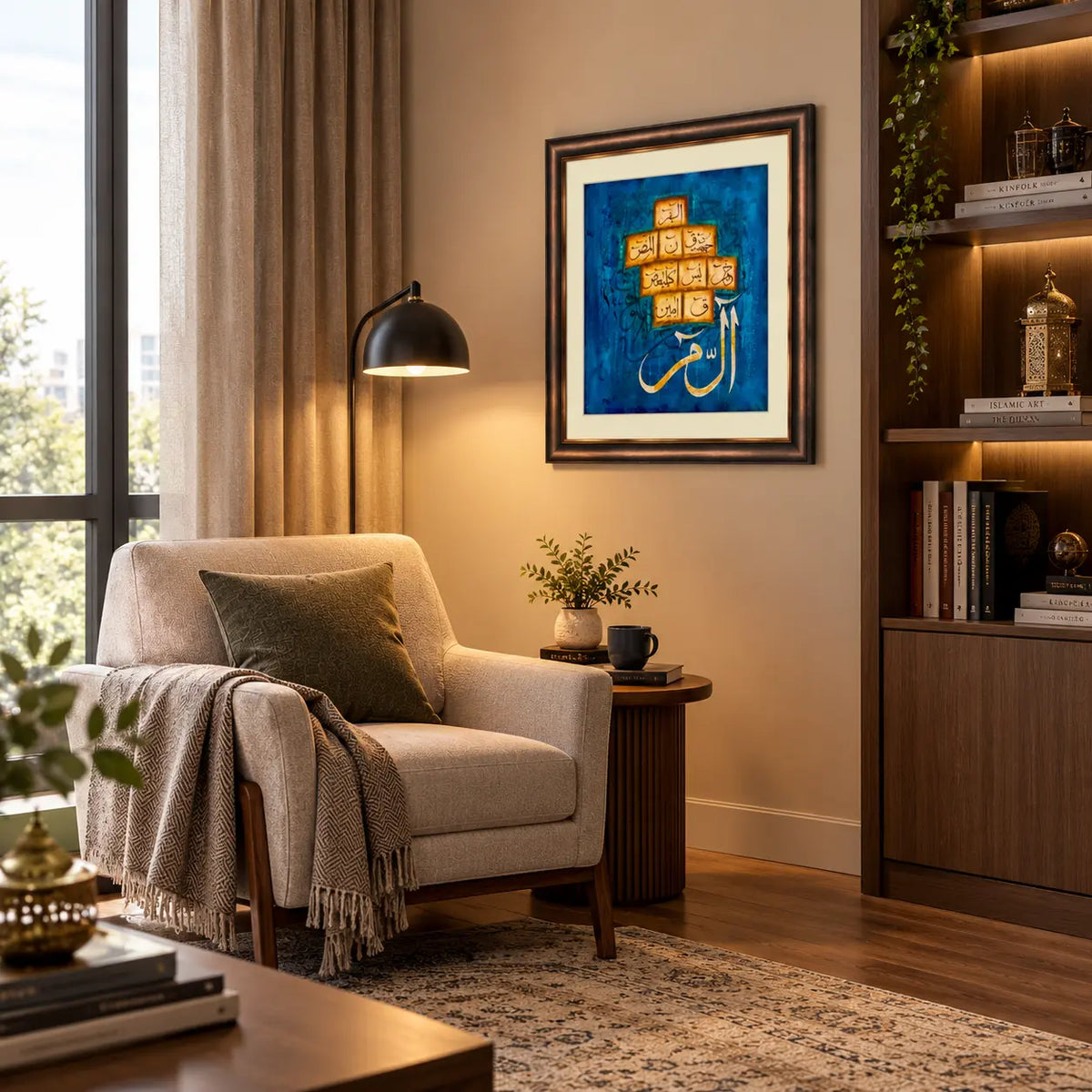 Lohe Qurani Wall Art | Islamic Calligraphy Frame