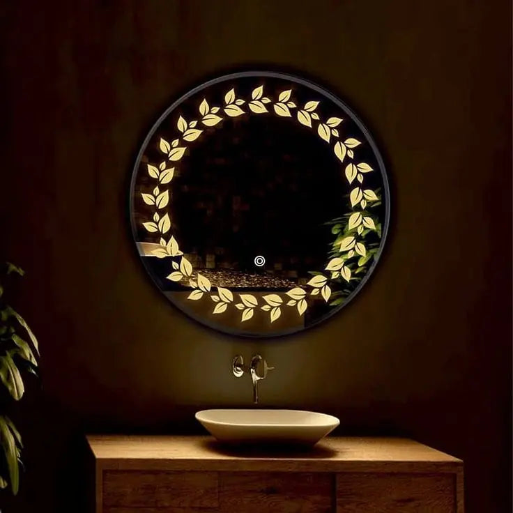 Decorative LED Bathroom Mirror for Modern Homes in Pakistan