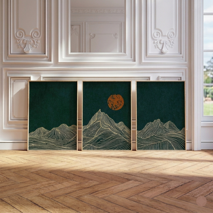 Wall Frames Pakistan Set of 3 for Premium Modern Interiors