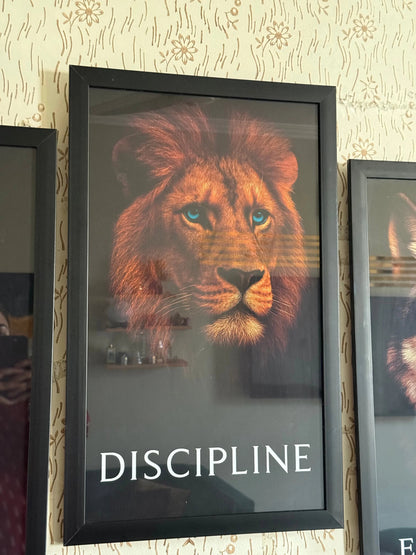 Wooden Frames with Motivational Animal Quotes for Bold Walls