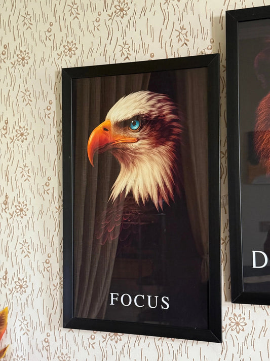 Wooden Frames with Motivational Animal Quotes for Bold Walls