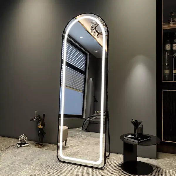 full length LED mirror with light for bedroom Pakistan Decorsz