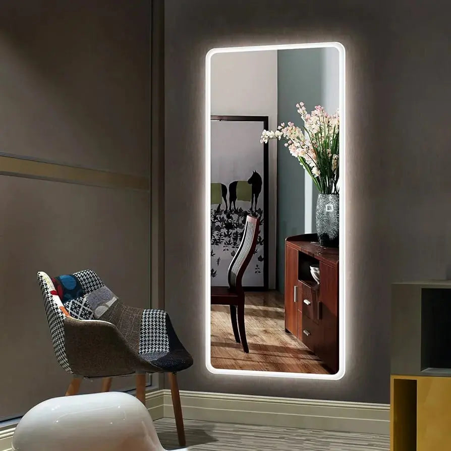 Full-length Led mirror with LED lighti