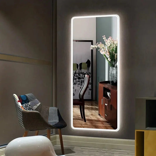 Full-length Led mirror with LED lighti