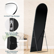 Luxury Arched Full-Length Mirror with Gold Frame – Premium Home Décor