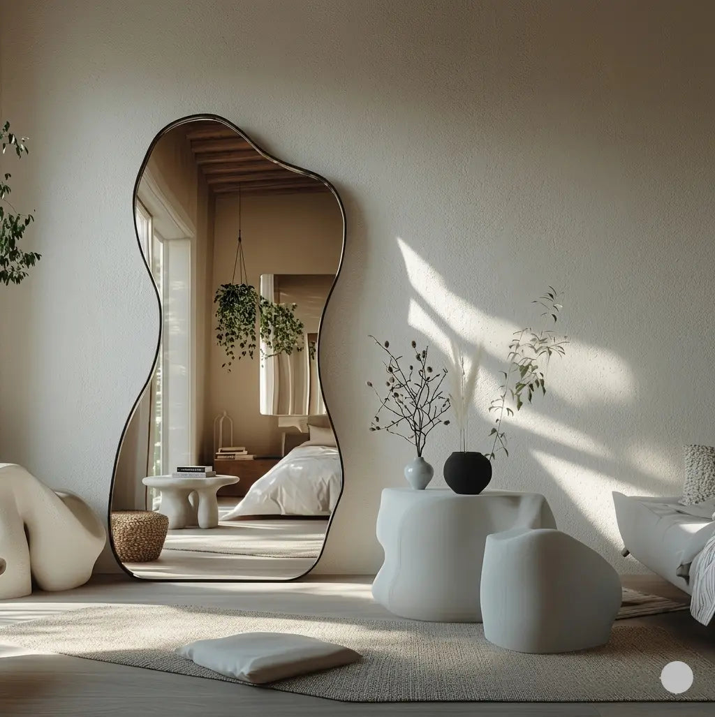 Wall_mirror_design_with_sleek_frame_for_modern_bedroom_and_living_room
