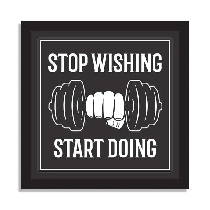 Motivational Frames for Living Room, Office & Workout Spaces