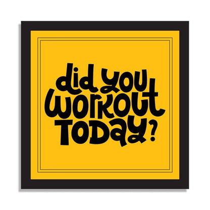 Motivational Frames for Living Room, Office & Workout Spaces