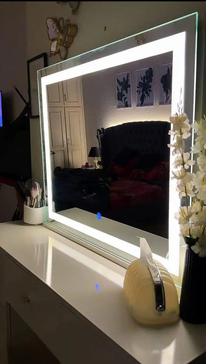 Vanity Lights with Mirror for Makeup and Daily Grooming