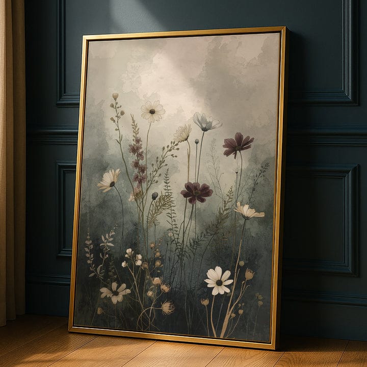 Terracotta Sun Abstract – Warm Minimalist Wall Frame