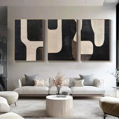 Bold Abstract Wall Panels for Modern Interiors