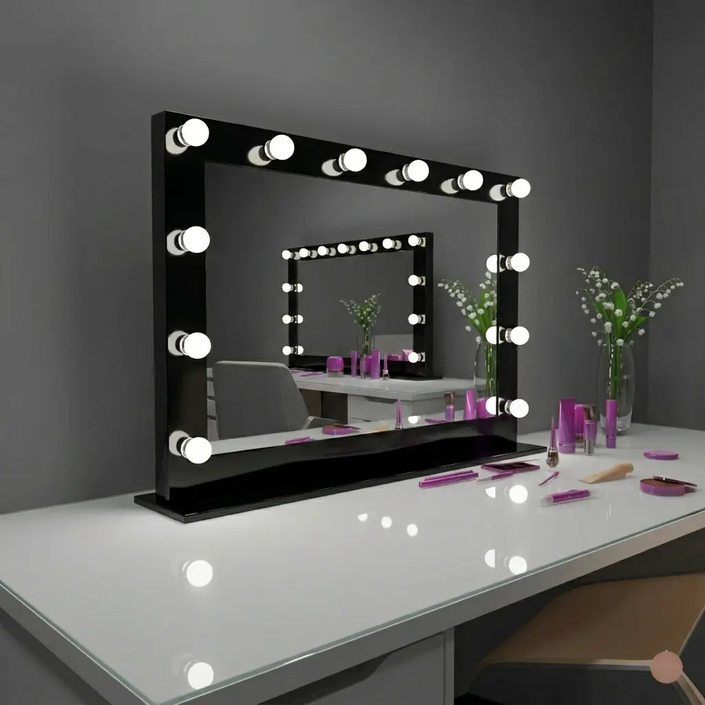 hollywood mirror pakistan black vanity mirror with lights for dressing table